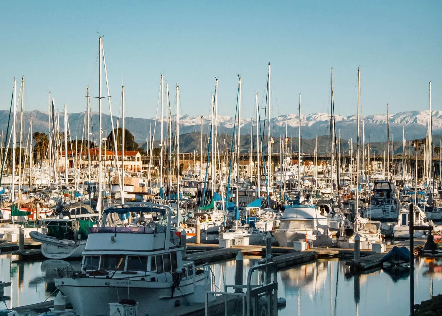 Channel Islands Harbor marina, Oxnard, California